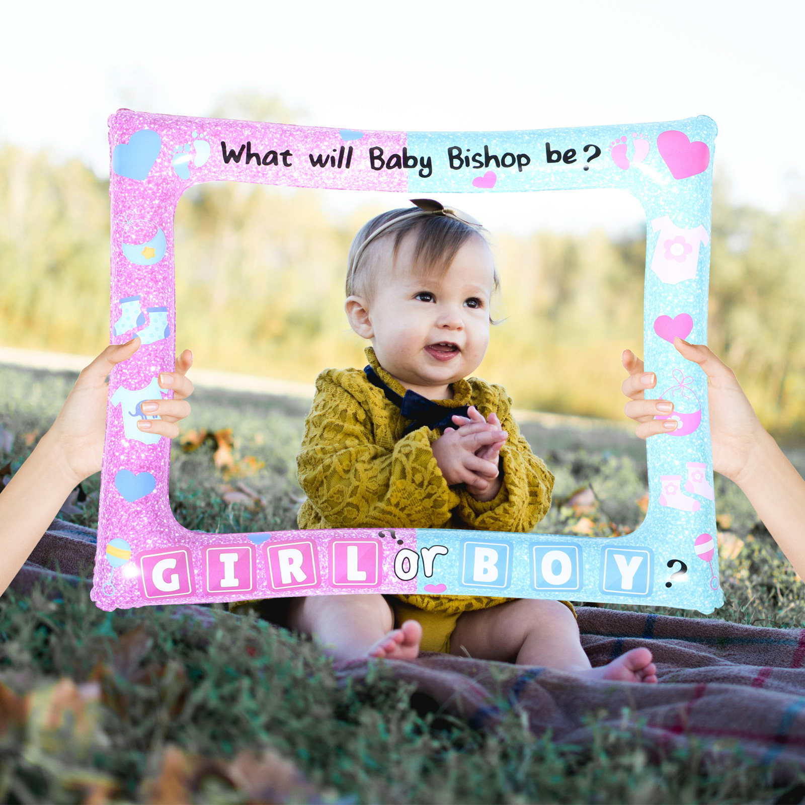 Photo Booth Frame - Moldura Inflável para Fotos, Leve, para