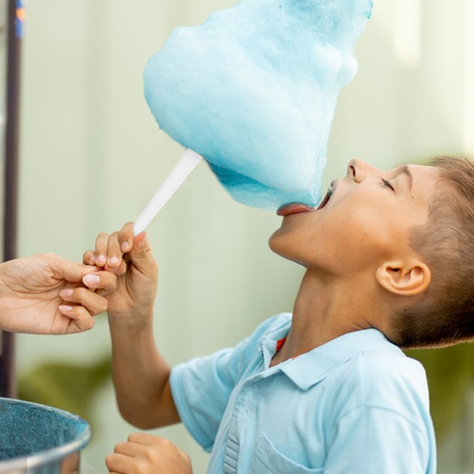 Cotton Candy Cone - 20 Unidades de Palitos de Papel