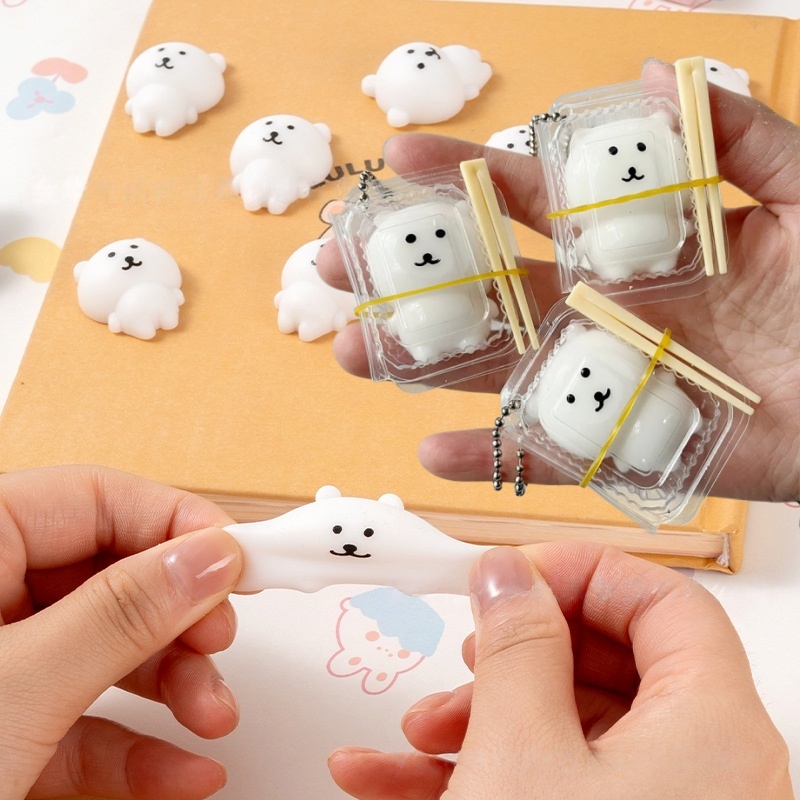 Party Favor Bag - Urso Squishy JOKE Kawaii para Lancheira,