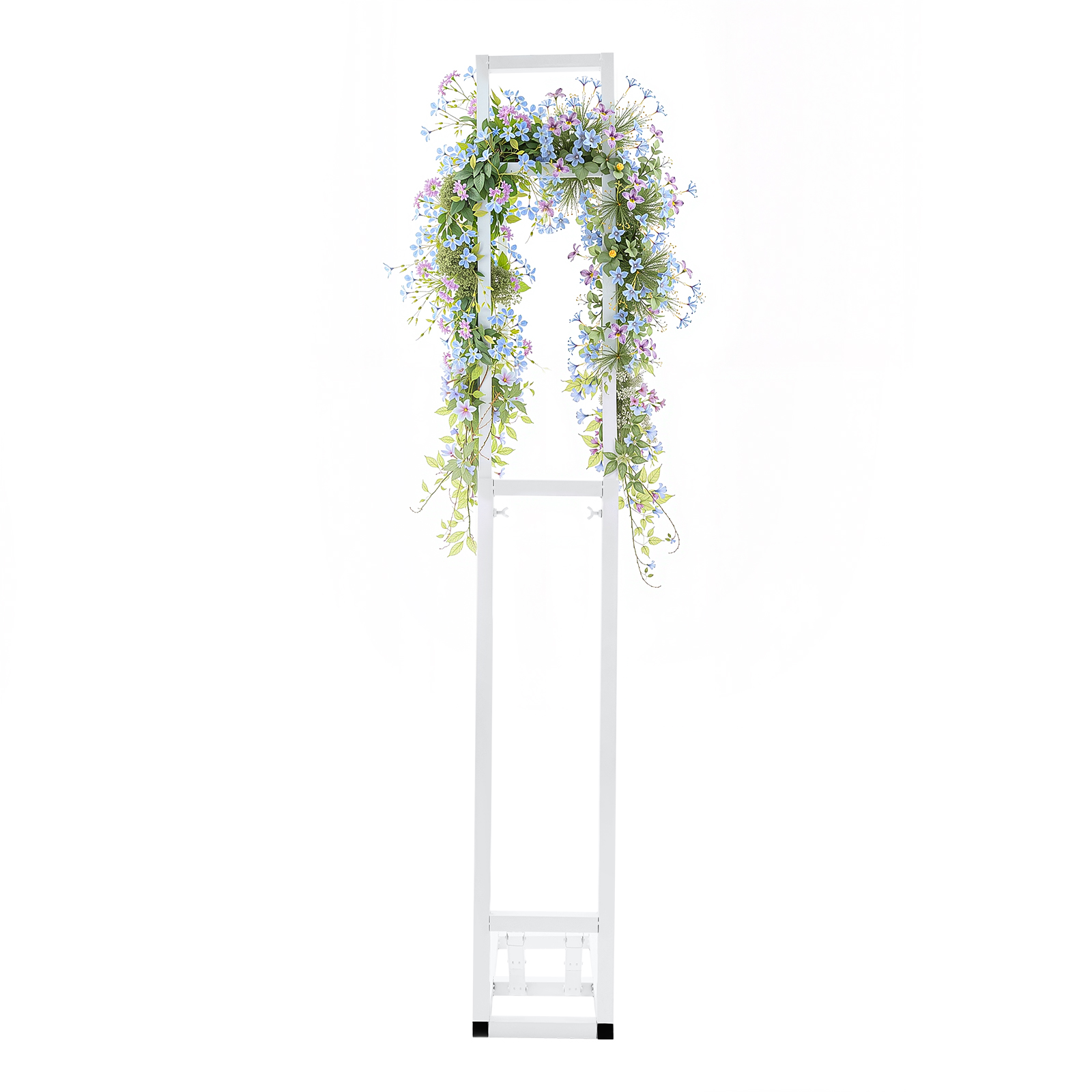 Photo Booth Frame - Arco de Casamento Branco de Ferro