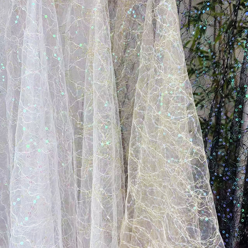 Glitter Tablecloth - 4 cores tule francês vestido de
