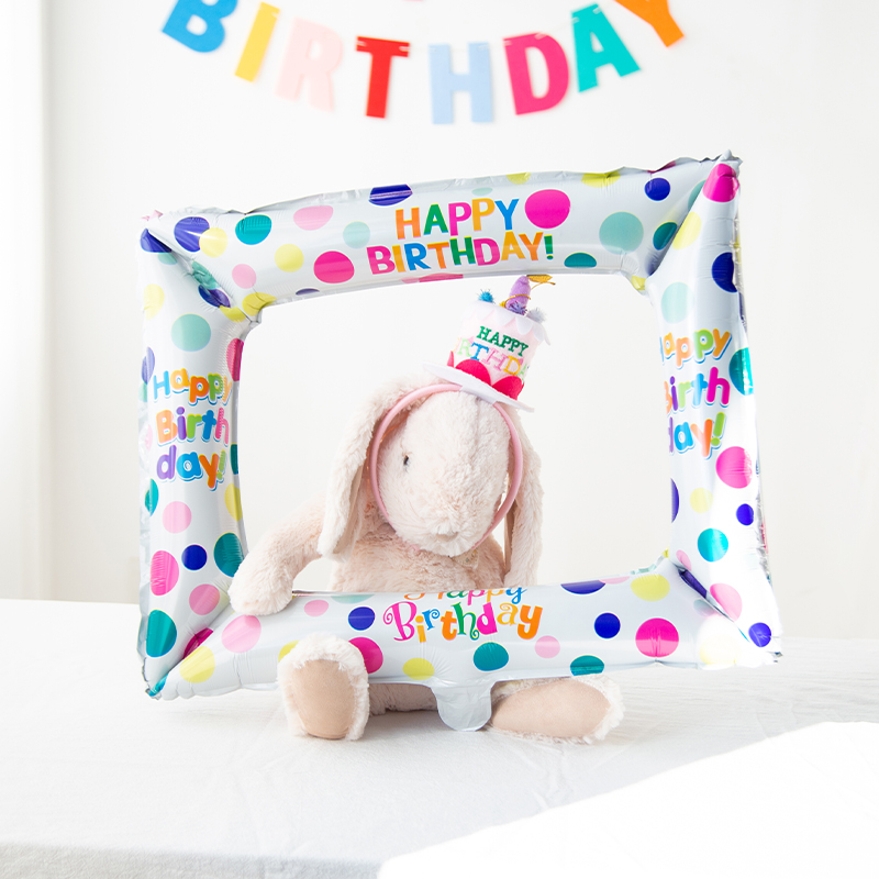 Photo Booth Frame - Balões com moldura para foto, decoração