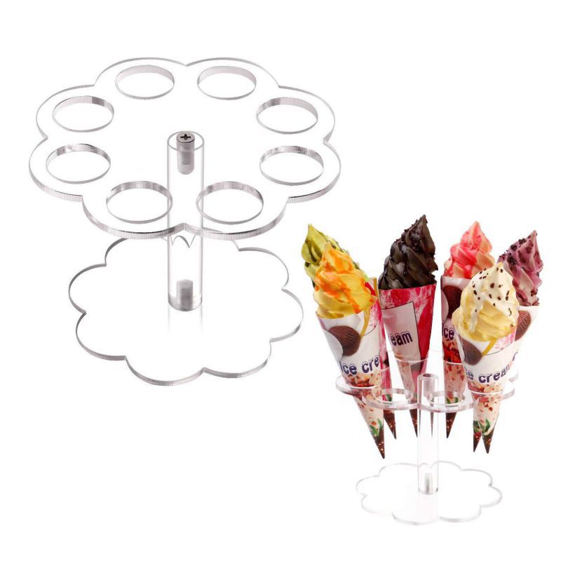 Cotton Candy Cone - Suporte de cone de sorvete, rack