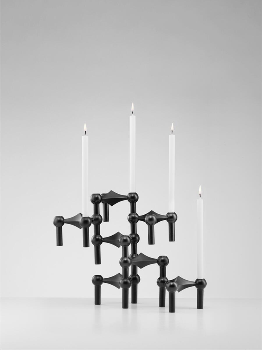 Centerpiece Stick - Suporte de Vela em Estrutura Molecular