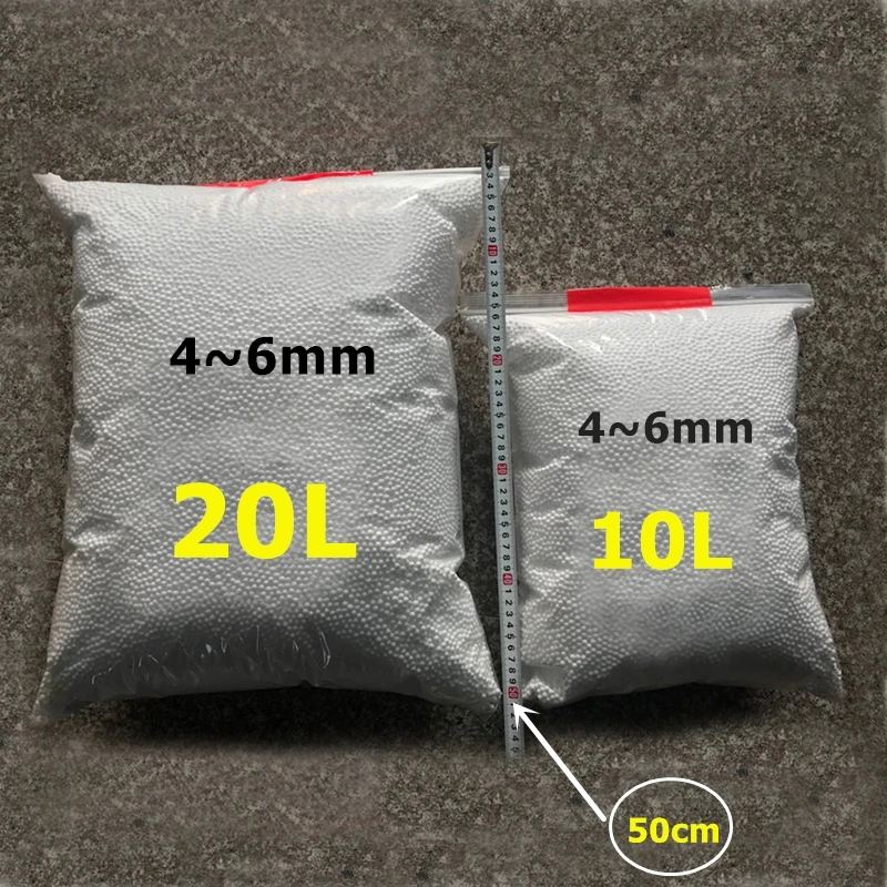 Event Z - Bolas de Isopor Brancas de 4-6mm