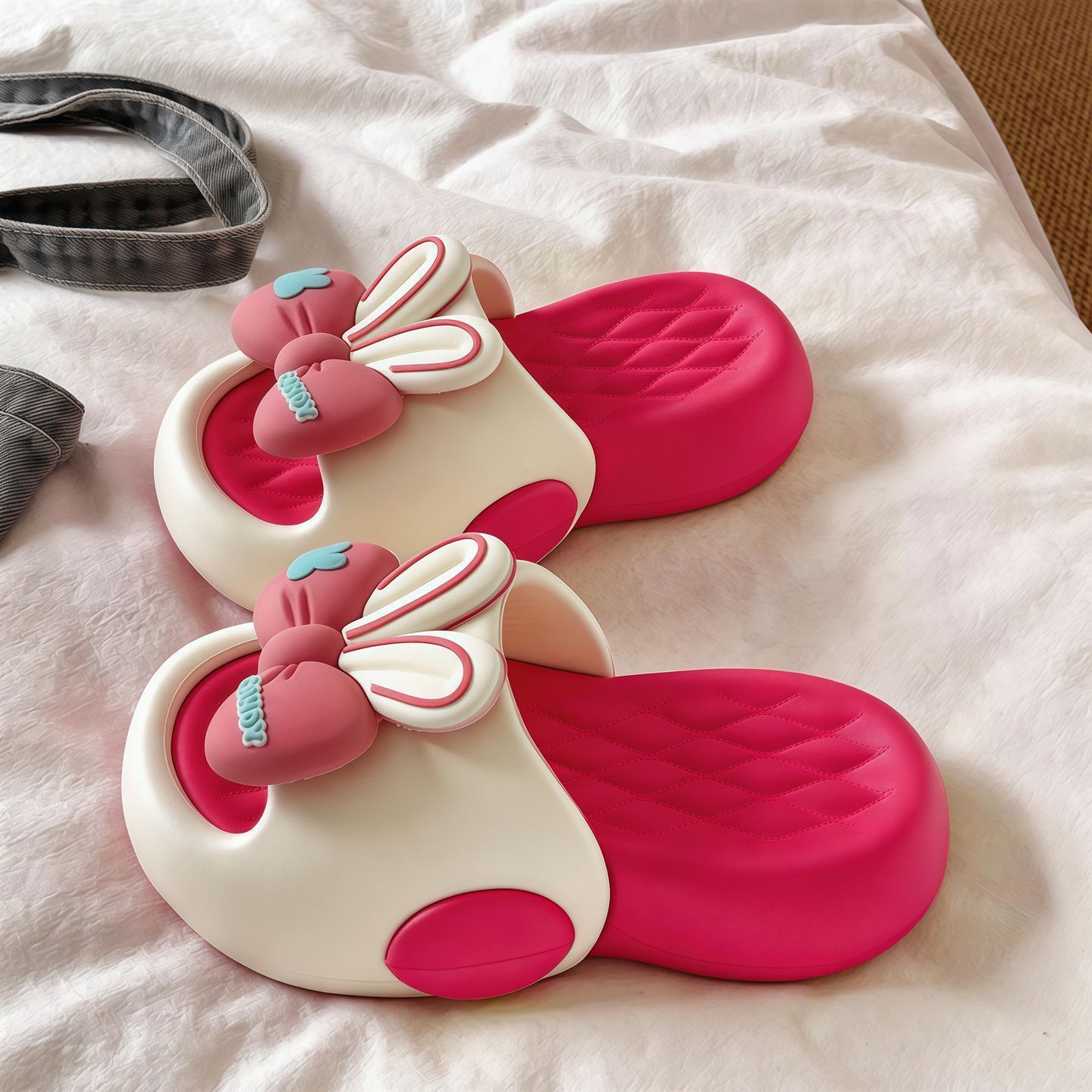 Cotton Candy Cone - Chinelo Plataforma Feminino com Orelhas de
