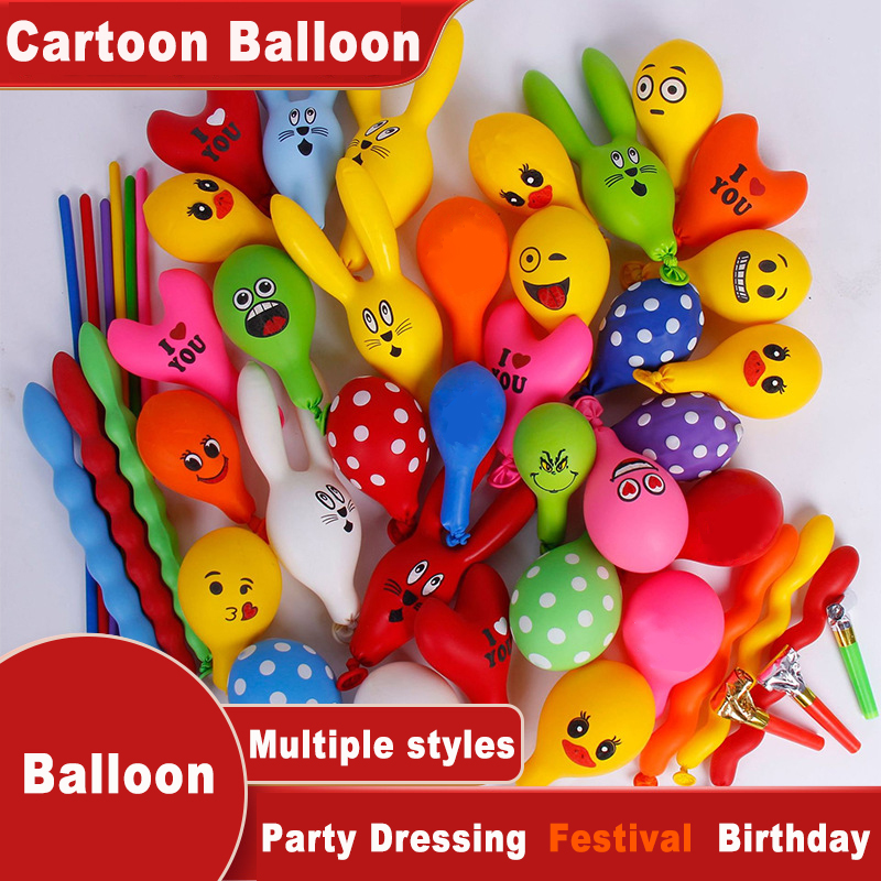 Balloon Pump Hand - 50/100 PcsSem bomba de gás fornecido