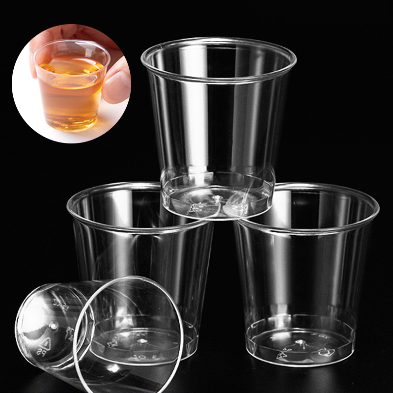 Plastic Cup 50Pcs - 50 Copos de Shot Descartáveis de