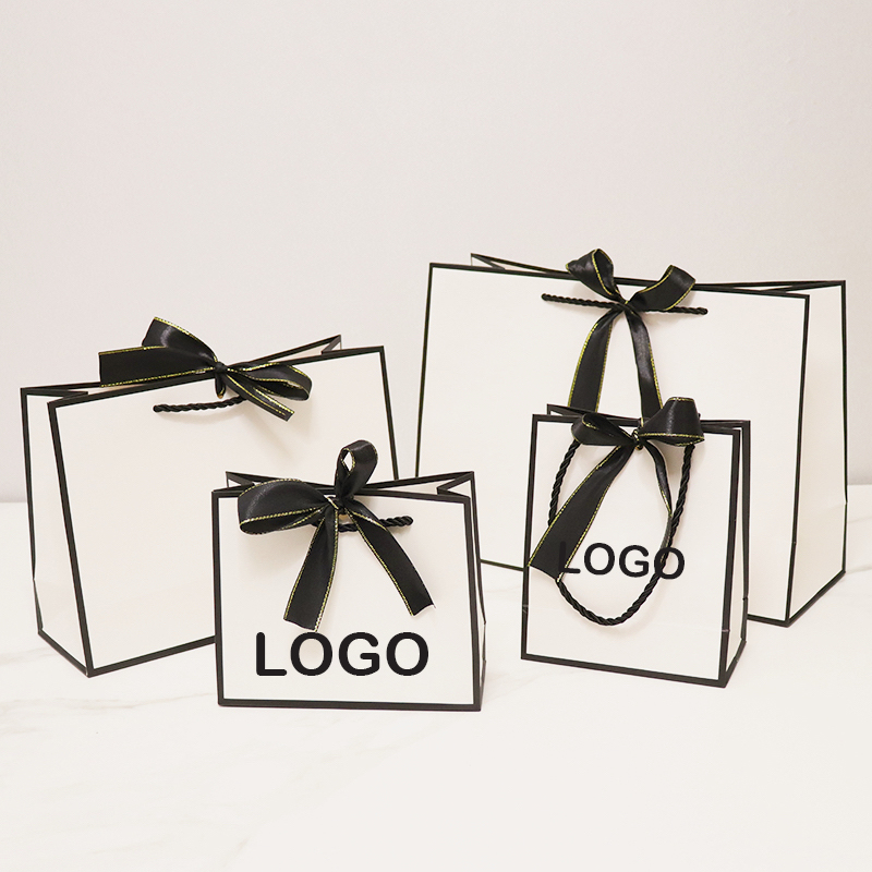 Event Party Shop - Saco de papel com logotipo personalizado,