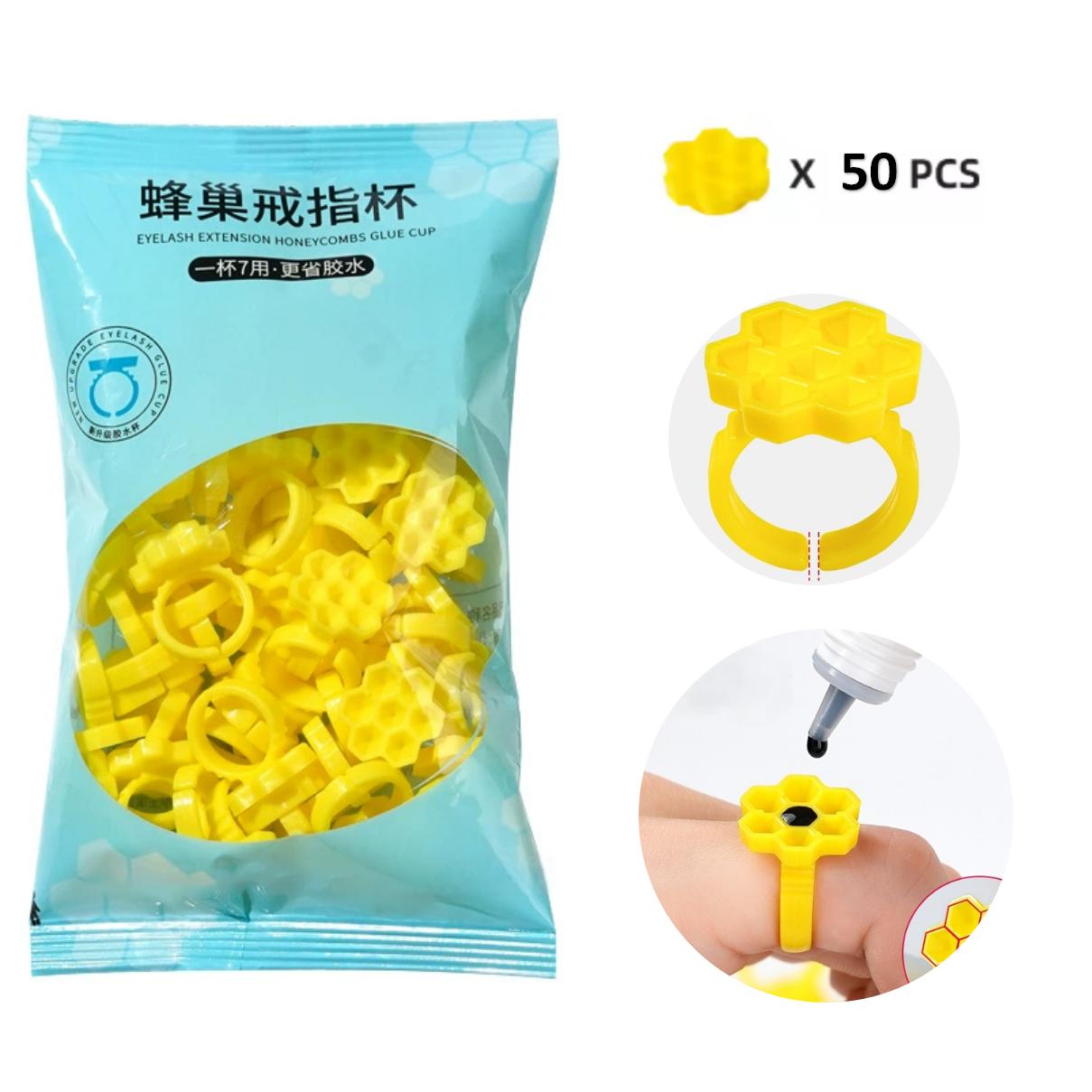 Plastic Cup 50Pcs - 50 Unidades de Anéis Suporte para
