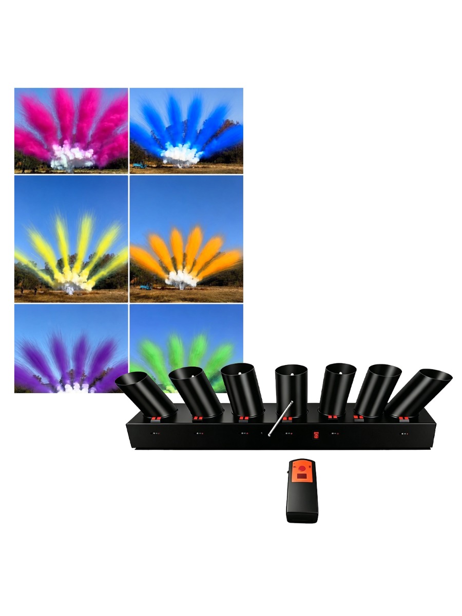 Confetti Cannon Tube - Fumaça Colorida para Casamento, Decoração de