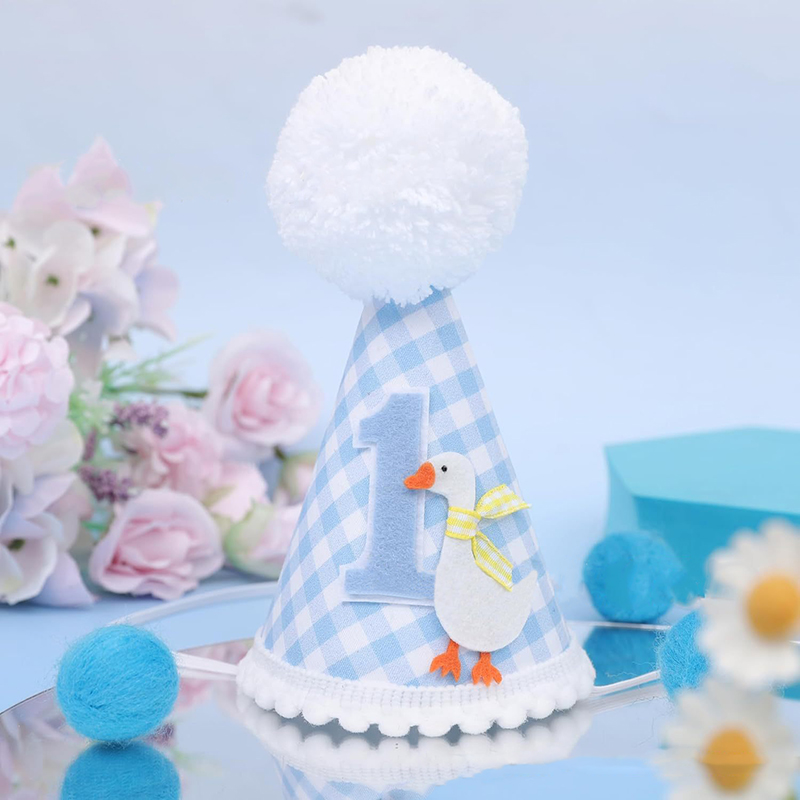 Party Hat Cone - Novo chapéu de aniversário de ganso
