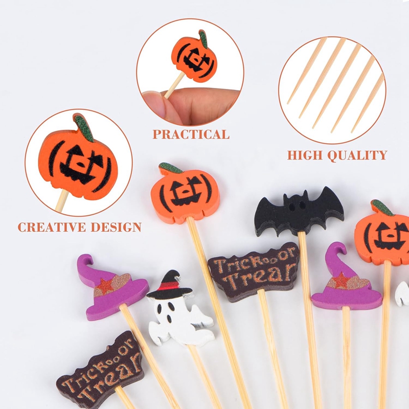 50/100 pçs festa de halloween  - Centerpiece Stick avaliação e preço