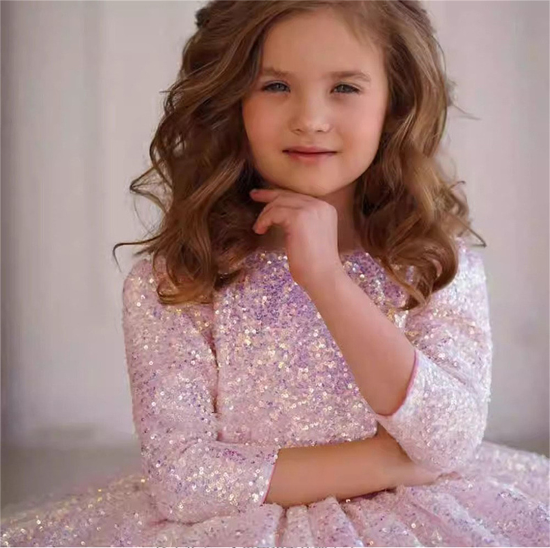 Glitter rosa menina vestido na - Birthday Sash Glitter avaliação e preço