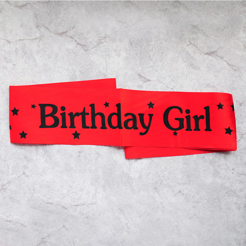 Aniversário menina fitas ombro - Birthday Sash Glitter avaliação e preço
