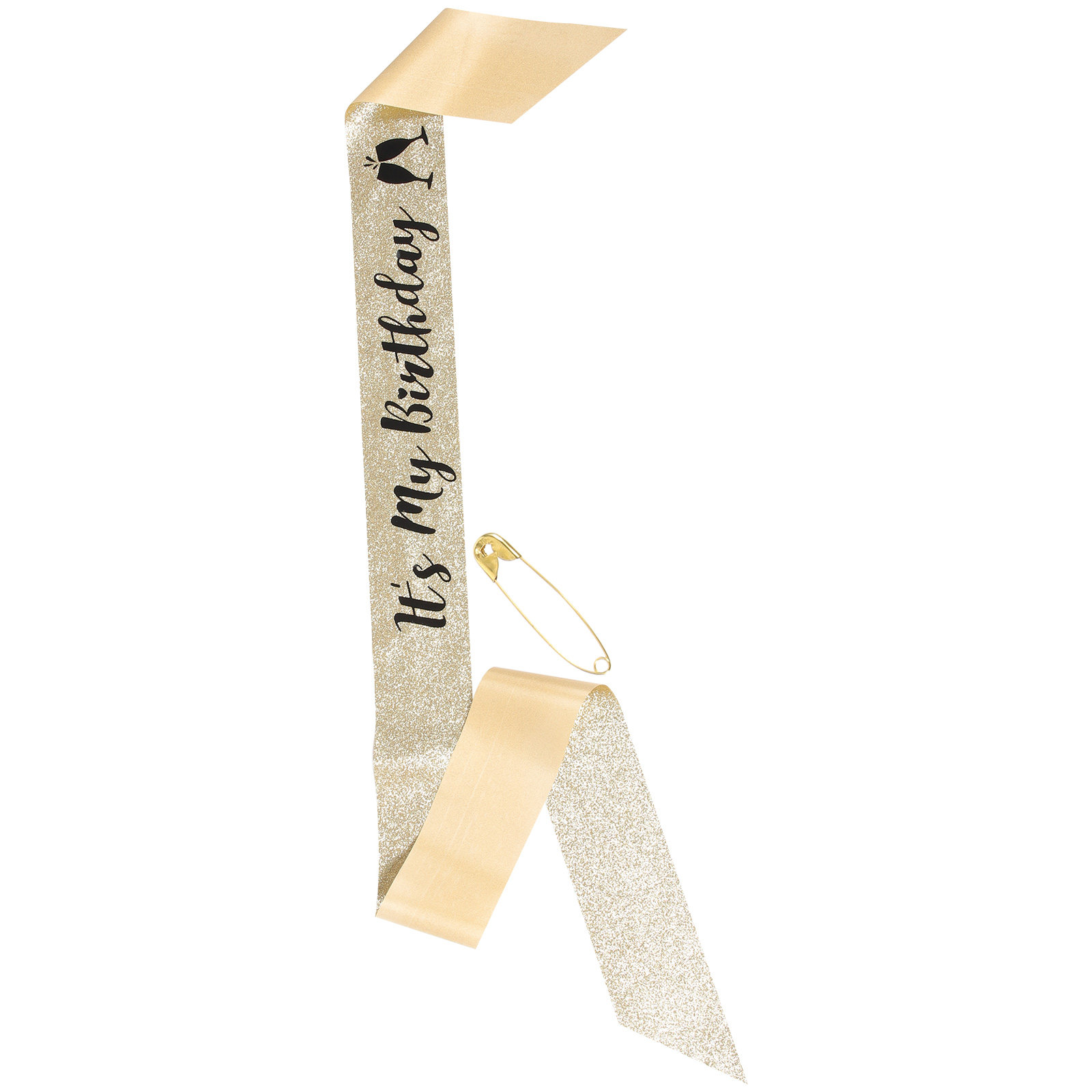 1 Peça Faixa de Ombro de Anive - Birthday Sash Glitter avaliação e preço