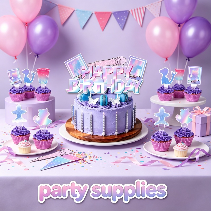Novo Kit de Decoração para Fes - Table Cloth Disposable avaliação e preço