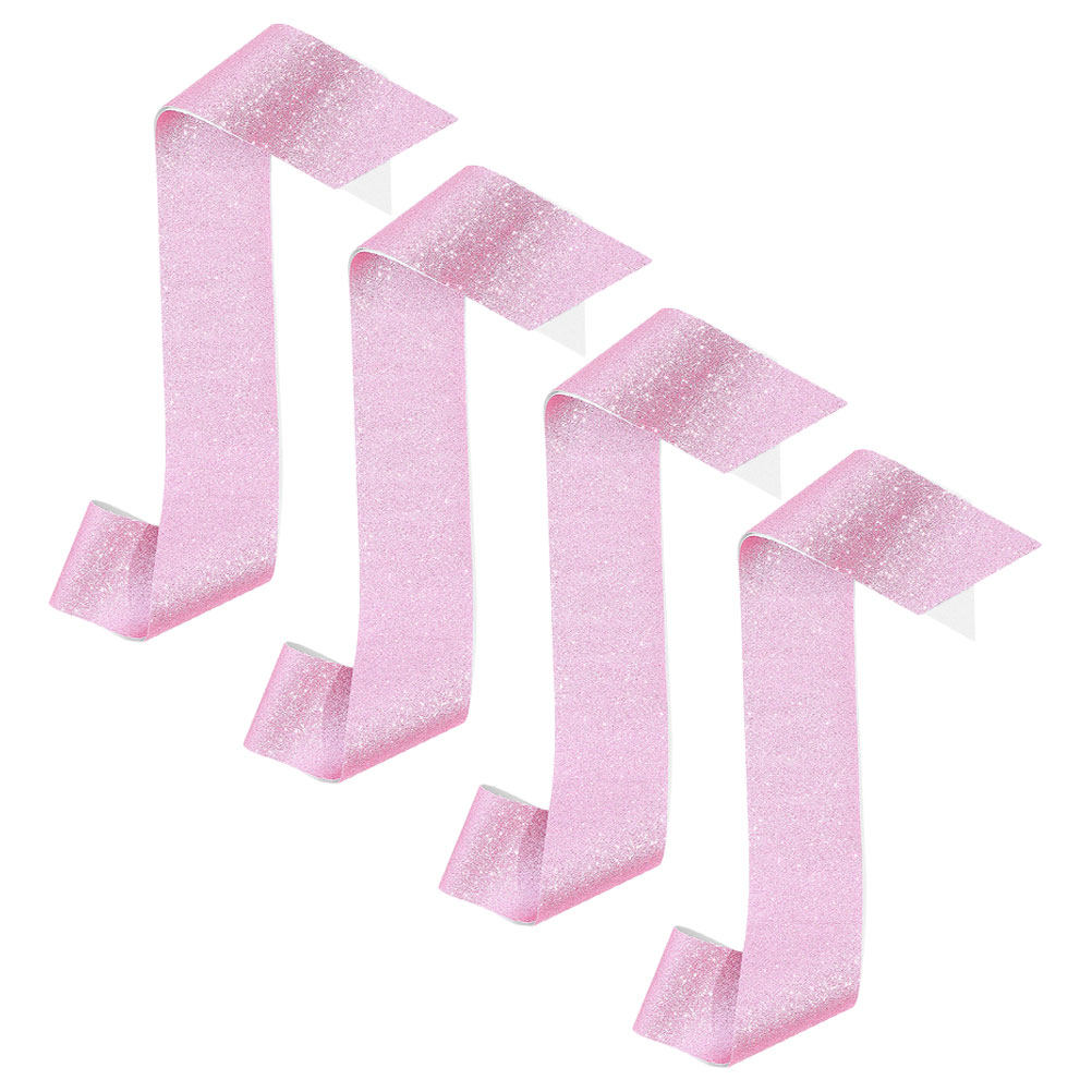 4 Peças de Faixas Brilhantes e - Birthday Sash Glitter avaliação e preço