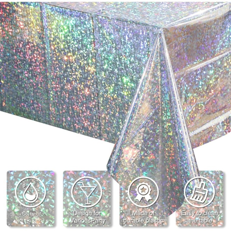 1pc toalha de mesa descartável - Table Cloth Disposable avaliação e preço