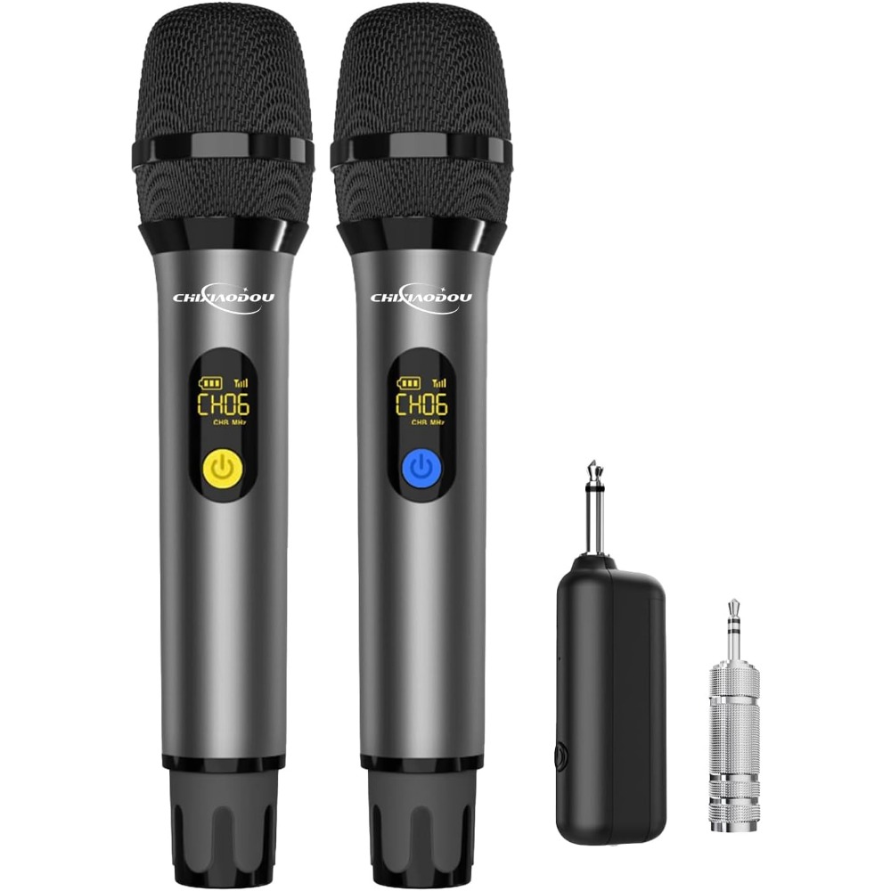 Microfone Dinâmico Duplo UHF d - Event & Party Supply avaliação e preço