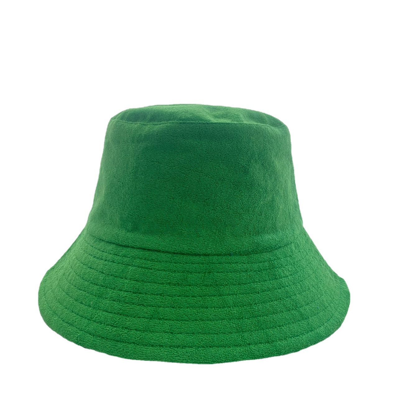 Unisex Terry Cloth Bucket Hat, - Cotton Candy Cone avaliação e preço