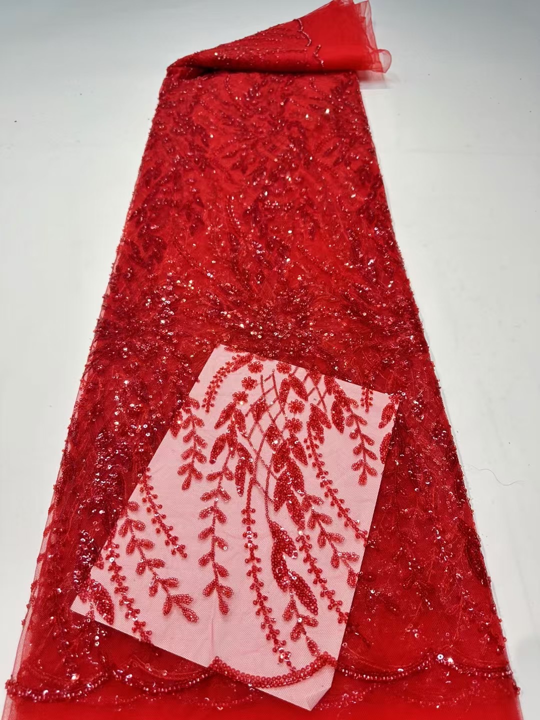 Tecidos de renda francesa 2026 - Glitter Tablecloth avaliação e preço