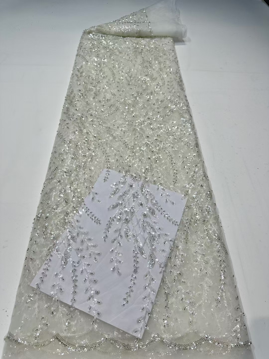 Tecidos de renda francesa 2026 - Glitter Tablecloth avaliação e preço