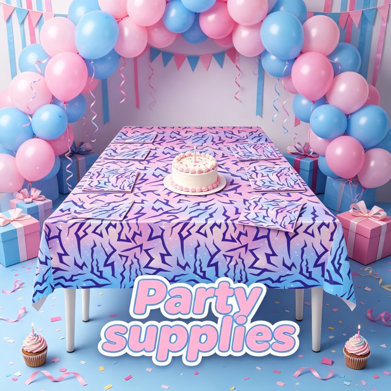 Kit de Decoração para Festa de - Table Cloth Disposable avaliação e preço