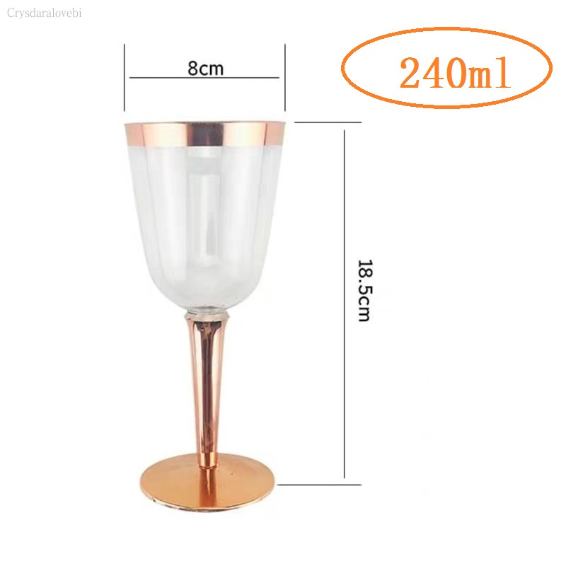Copos De Vinho Descartáveis De - Plastic Cup 50Pcs avaliação e preço