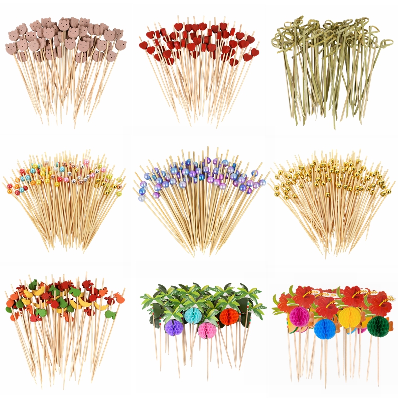 50/100 pçs bonito urso coração - Centerpiece Stick avaliação e preço