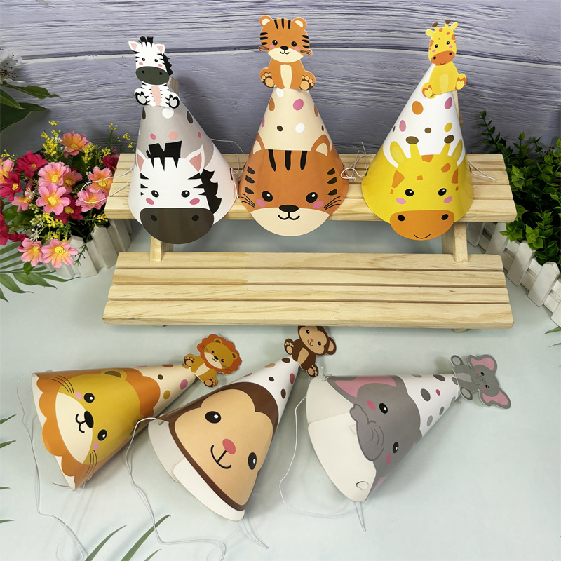 6 Peças Chapéus de Papel Anima - Party Hat Cone avaliação e preço