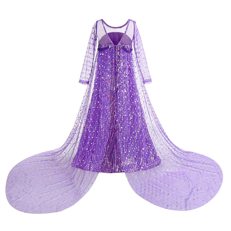 Vestido Roxo de Halloween da E - Glitter Tablecloth avaliação e preço