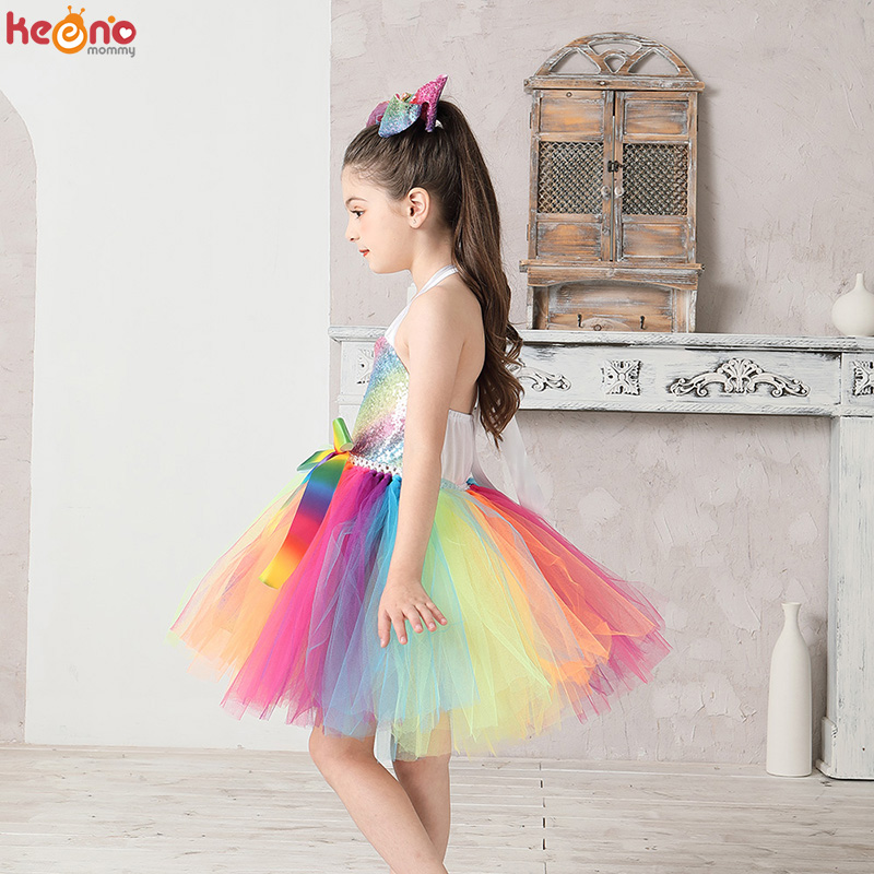 Vestido infantil arco-íris lan - Glitter Tablecloth avaliação e preço