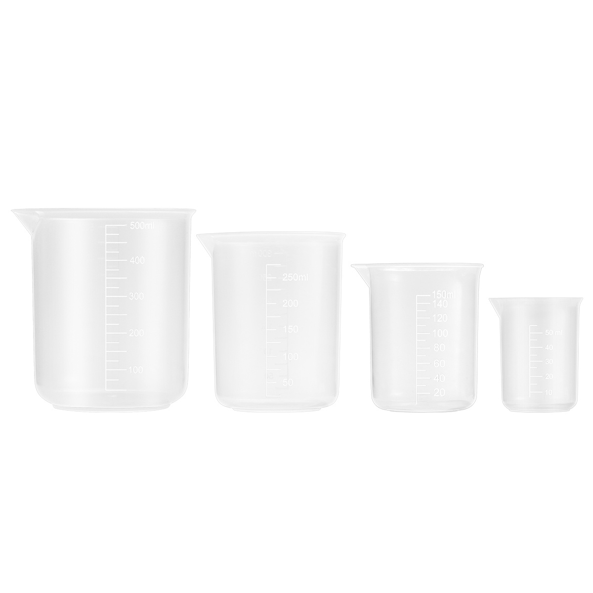 Copo de medição de plástico tr - Plastic Cup 50Pcs avaliação e preço