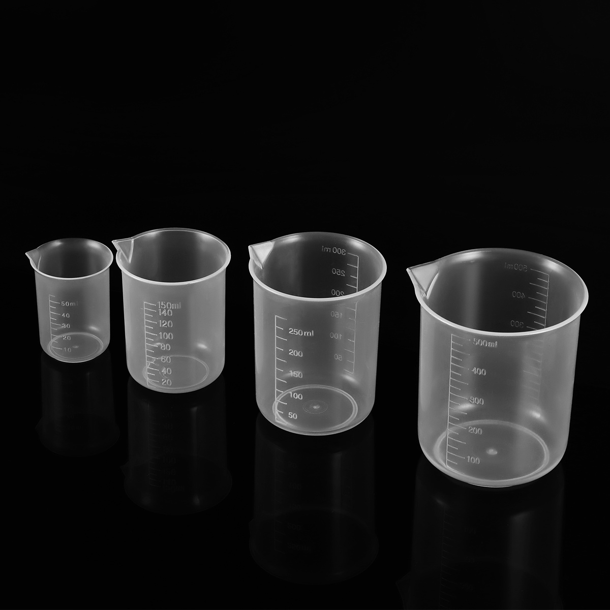 Copo de medição de plástico tr - Plastic Cup 50Pcs avaliação e preço