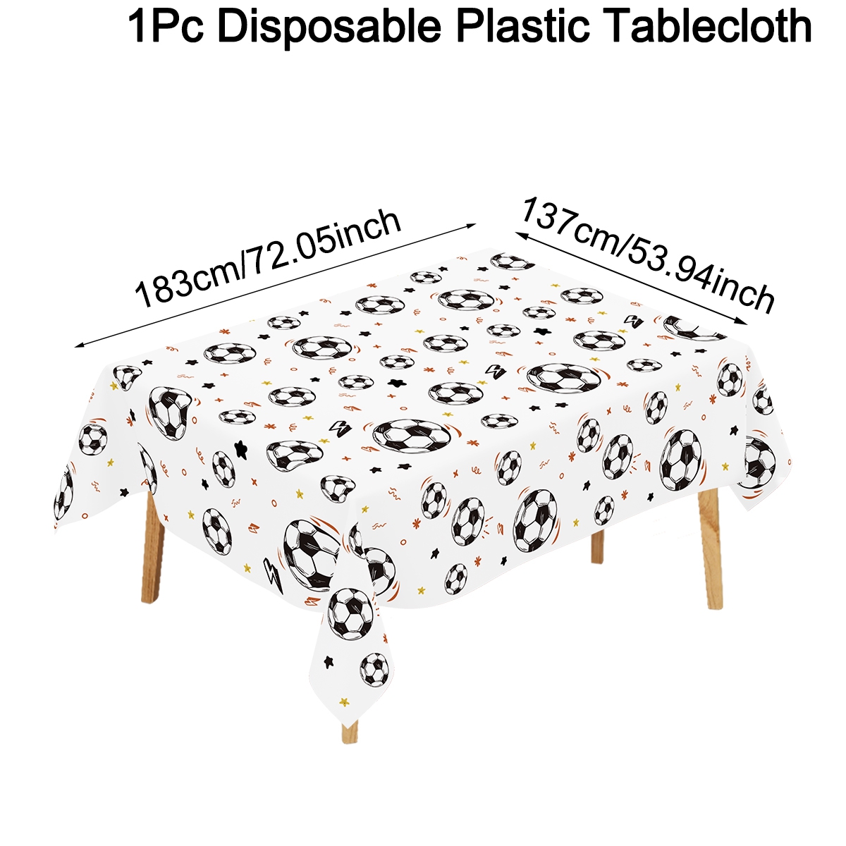 Toalha de mesa descartável com - Table Cloth Disposable avaliação e preço