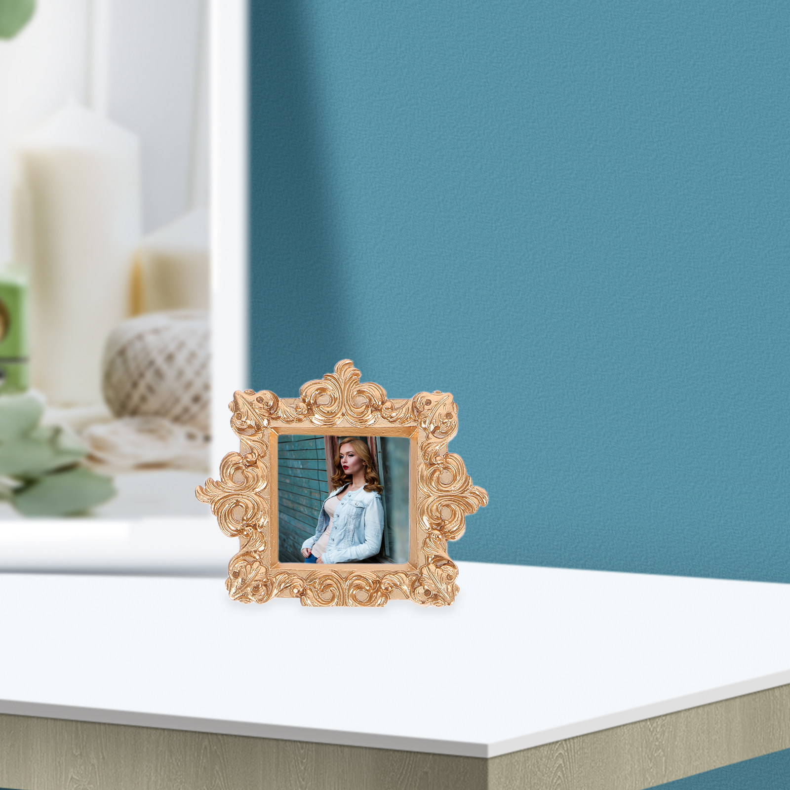 4 Peças de Mini Molduras Vinta - Photo Booth Frame avaliação e preço