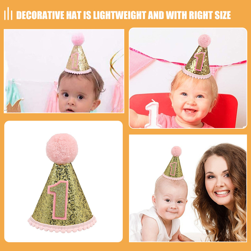 Chapéu de Aniversário de 1 Ano - Party Hat Cone avaliação e preço