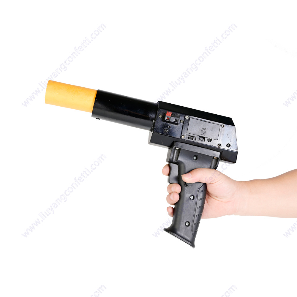 Pistola pirotécnica fria, atir - Confetti Cannon Tube avaliação e preço
